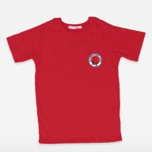 Μπλούζα κοντό μανίκι (κόκκινο)